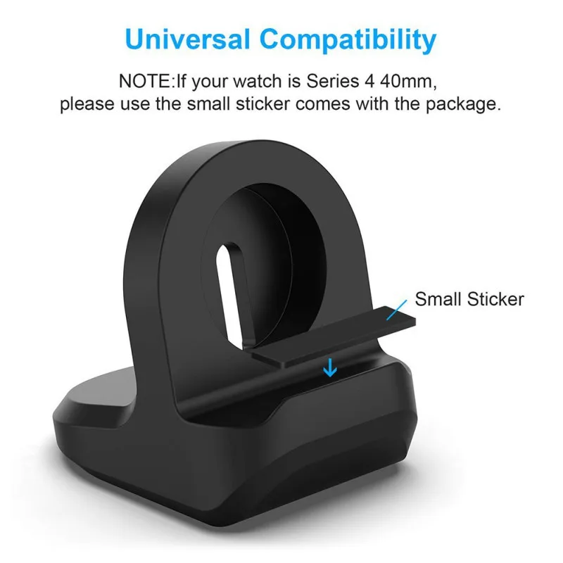 Нескользящий Силиконовый держатель для смарт часов настольная подставка