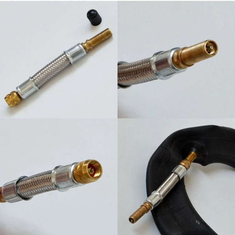 Гибкий шланг с оплеткой 150 мм надувной резиновый стальной провод удлинитель для