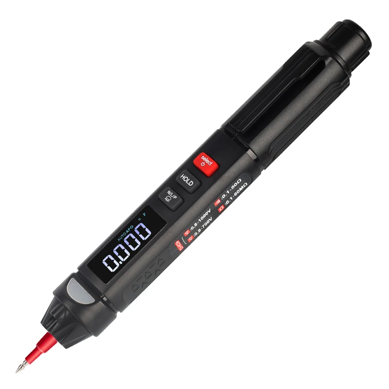 

Pen Type Multimeter, Automatic Range, Intelligent Anti-Burning Phase Sequence Detection, Digital Display Universal Meter DM5