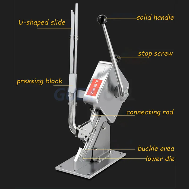 Ручной пресс-подборщик для супермаркетов машина запечатывания пластиковых