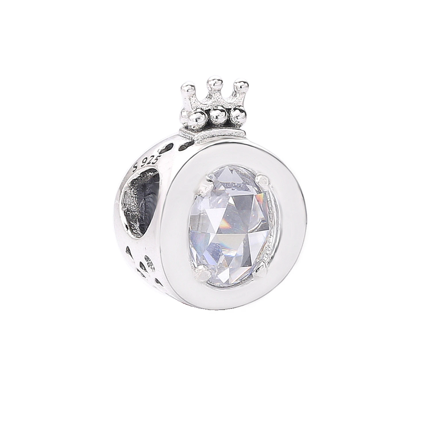 Moonmory синие и прозрачные сверкающие коронки о-Амулеты бусины подходят для