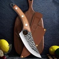 5 5 inch kitchen knives chef knife stainless steel hunting knife butcher knife for kitchen forged chef knife for cooking