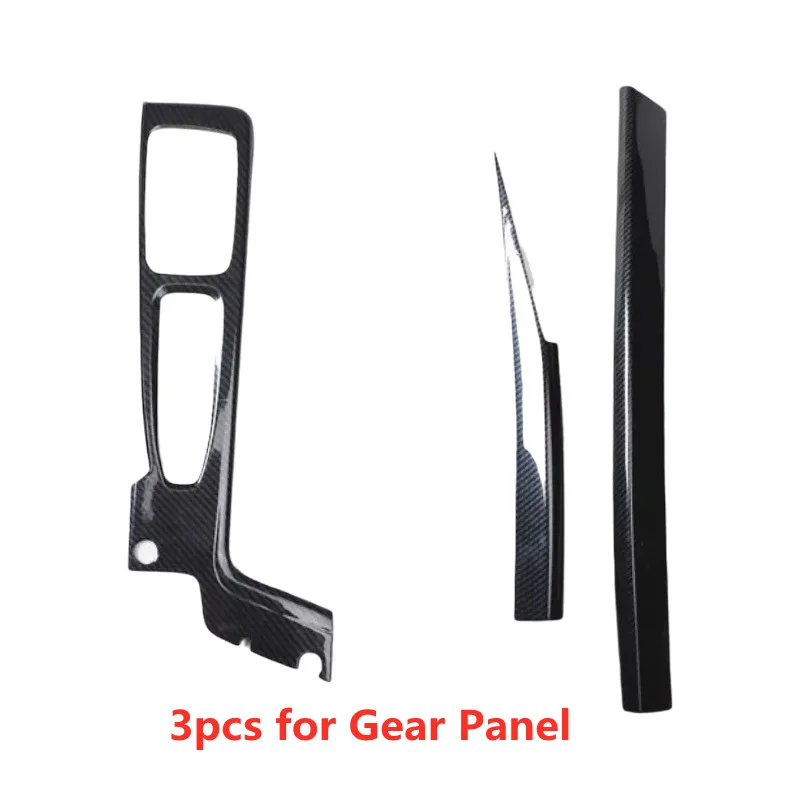 

Автомобильная накладка из углеродного волокна внутренняя панель коробки передач, боковая Накладка для VOLVO S90 2016, 2017, 2018, 2019, 2020, 2021, Стайлинг