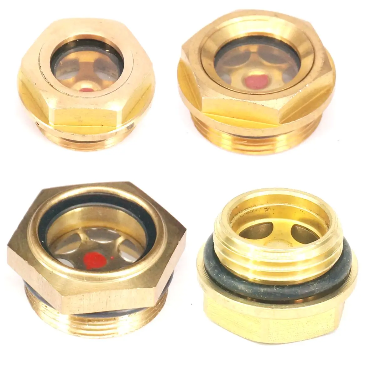 M10/M12/M14/M16/M20/M22/M24/M27/M30 1/4 &quot3/8&quot 1/2 &quot3/4&quot 1 &quotBSP Сферический латунный уровень масла