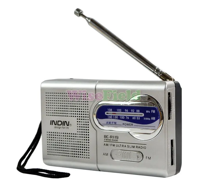 Мини радио портативный AM/FM антенна Телескопический приемник маленький многофункциональный динамик музыка плеер Радио для пожилых подарок R119