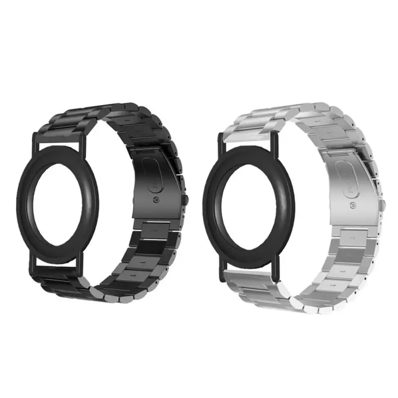 

Metal Strap Steel For AirTag Bracelet Protector Anti-lost Protective Sleeve For Apple Airtag Tracking Locator Wristband QBMY