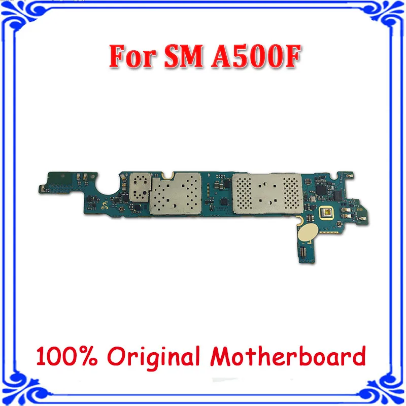 Рабочая материнская плата для Samsung A5 A500F 16GB оригинальная плата разблокировки, логическая плата установлена система Android полная функция