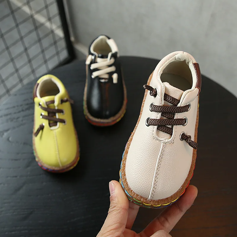 Повседневная обувь и для мальчиков Новинка 2019 года Осенняя детская в горошек