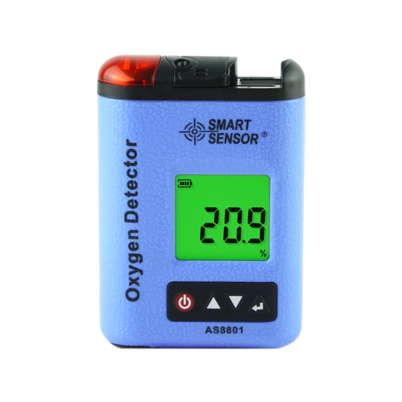 Датчик беспорядкового контроля AS8801 анализатор кислорода и газа инструмент для