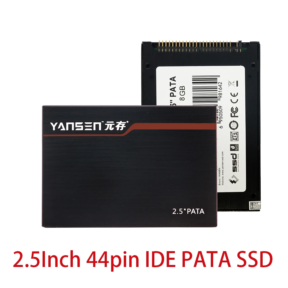 Высокая производительность SSD 2 5 дюймов PATA 128 Гб 256 ГБ 44PIN IDE 8 оперативной памяти 16