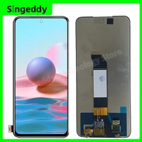for xiaomi redmi note 10 5g lcd display touch screen for poco m3 pro digitizer assembly replacement parts 6 43 inch 1080x2400