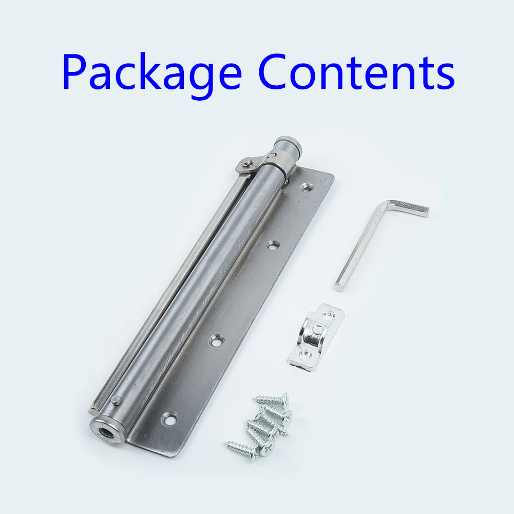 

Changeable Surface Mounted Auto Closing Door Closer Fire Rated Screws Set Soft Quiet Close Closer Damper Buffers With Screws