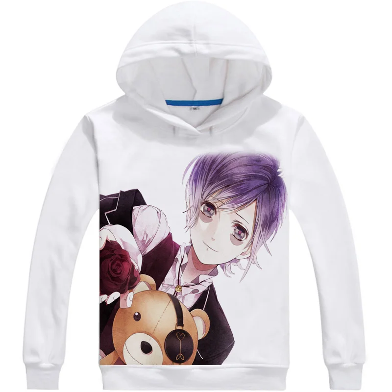 DIABOLIK LOVERS Komori Yui толстовки для косплея Sakamaki Shu аято Сакамаки Мужские Женские