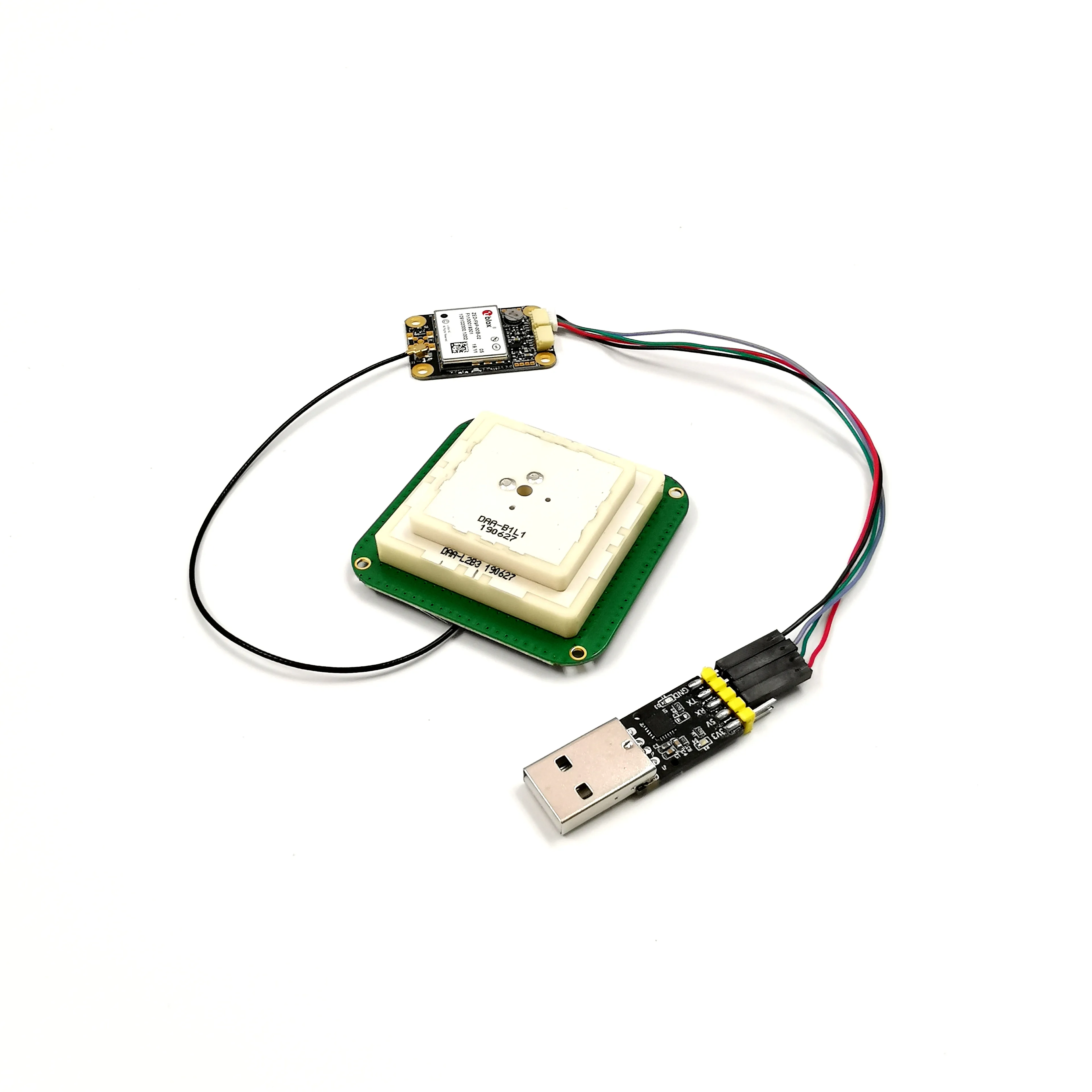 TOP3509 UART ttl уровень высокой точности RTK антенна + модуль GNSS модули приемник ZED-F9P БПЛА