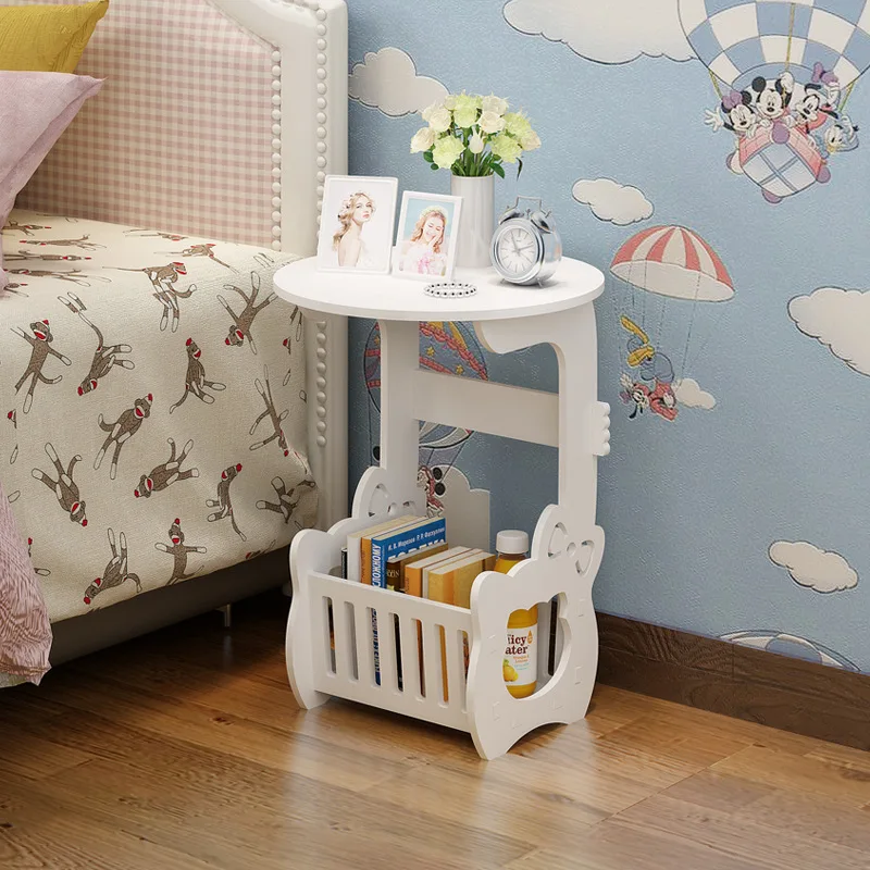 Боковые столы мебель чайный столик деревянное оформление маленький круглый