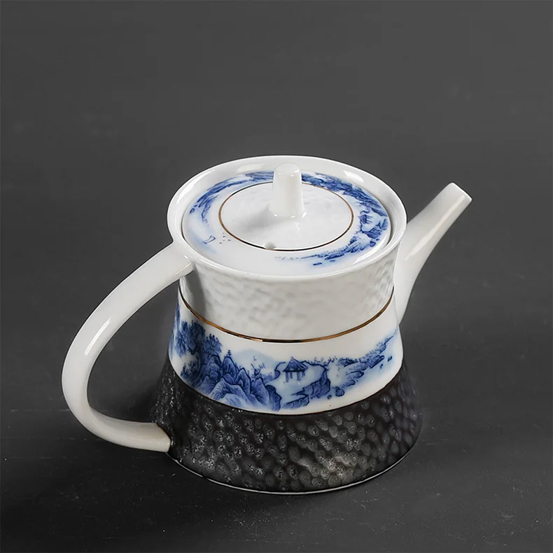 

Vintage Ceramic Small Teapot Outdoor Travel Accessories Chinese Style Teapot Clay Porcelain Dzbanek Do Herbaty Tea Pot QEA6CH