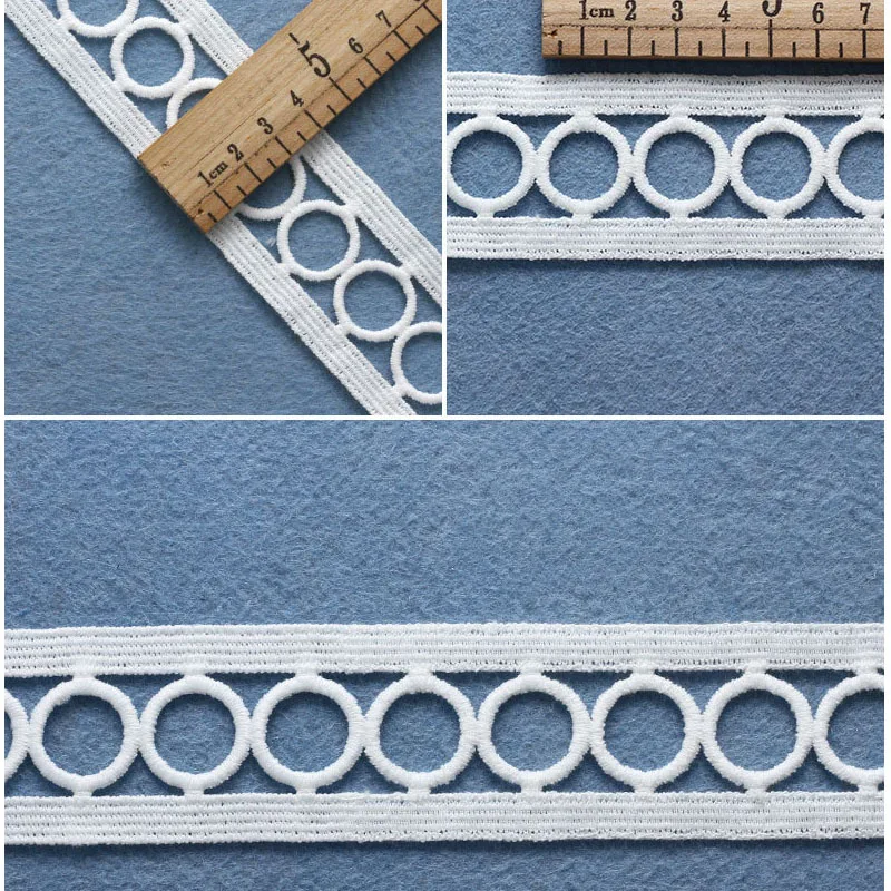 Красивая кружевная лента 7 ярдов французский африканский кружевной свадебный