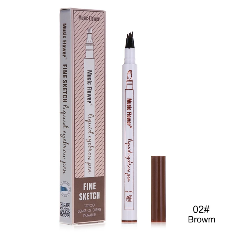 Музыкальный карандаш для бровей с цветами Водостойкий стойкий|Средства роста