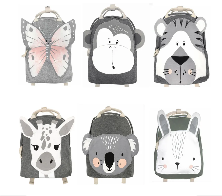 Детские школьные ранцы для детского сада рюкзаки хлопковые детские милый рюкзак