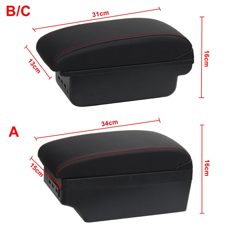 Подлокотник для Dacia Renault Sandero Logan 2 Nissan Almera G15 автомобильный подлокотник Lada LARGUS