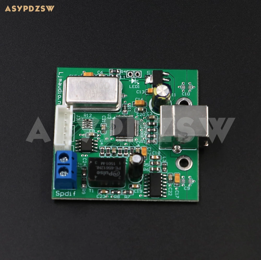 USB к SPDIF коаксиальный I2S процессор готовая плата TE7022 чип поддерживает 24 битный 96K
