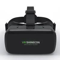 vr virtual reality 3d glasses box for movie games vr headset helmet for ios android smartphone binoculars with bluetooth rocker