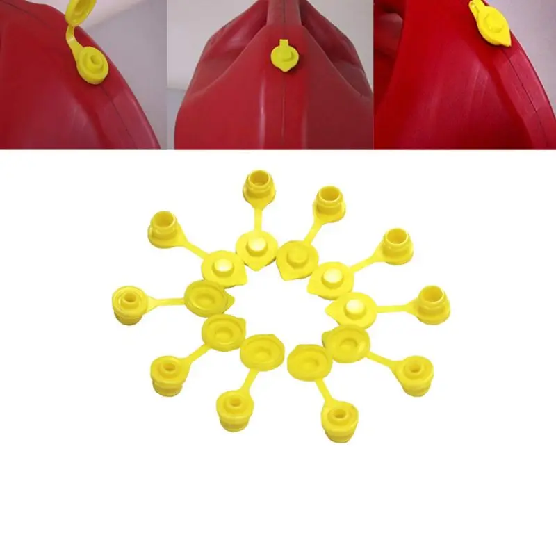 10 желтая топливная газовая банка вентиляционная крышка кувшина заглушка створки