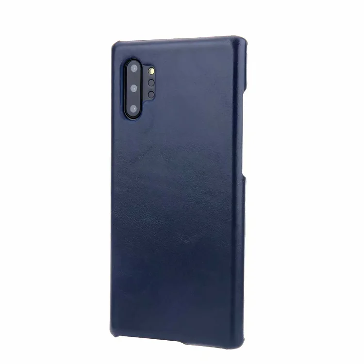 Note10+ ретро матовый чехол из натуральной кожи для телефона samsung Galaxy Note 10 9 S10 S9 Plus Note10 Простой деловой чехол