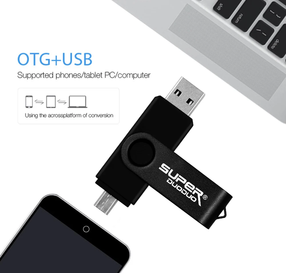 Флеш-диск usb 2,0 флеш-накопитель, 4 ГБ, 8 ГБ, 16 ГБ, флеш-накопители, флешка, 32 ГБ, usb карта памяти, 64 ГБ, OTG, металлический usb флеш-накопитель для телефона