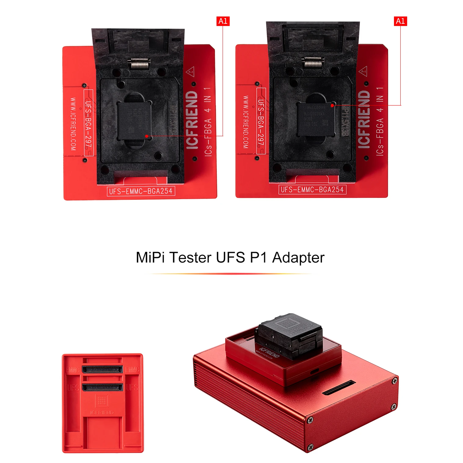Разъем NB-Pro для ICFRIEND E-mate EMMC и UFS BGA254 BGA297 поддержка Easy-jtag box Medusa т. д. |