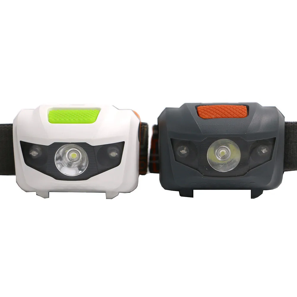 

4 Mode Head Light 600LM Gray Headlamp LED Outdoor Activities Waterproof