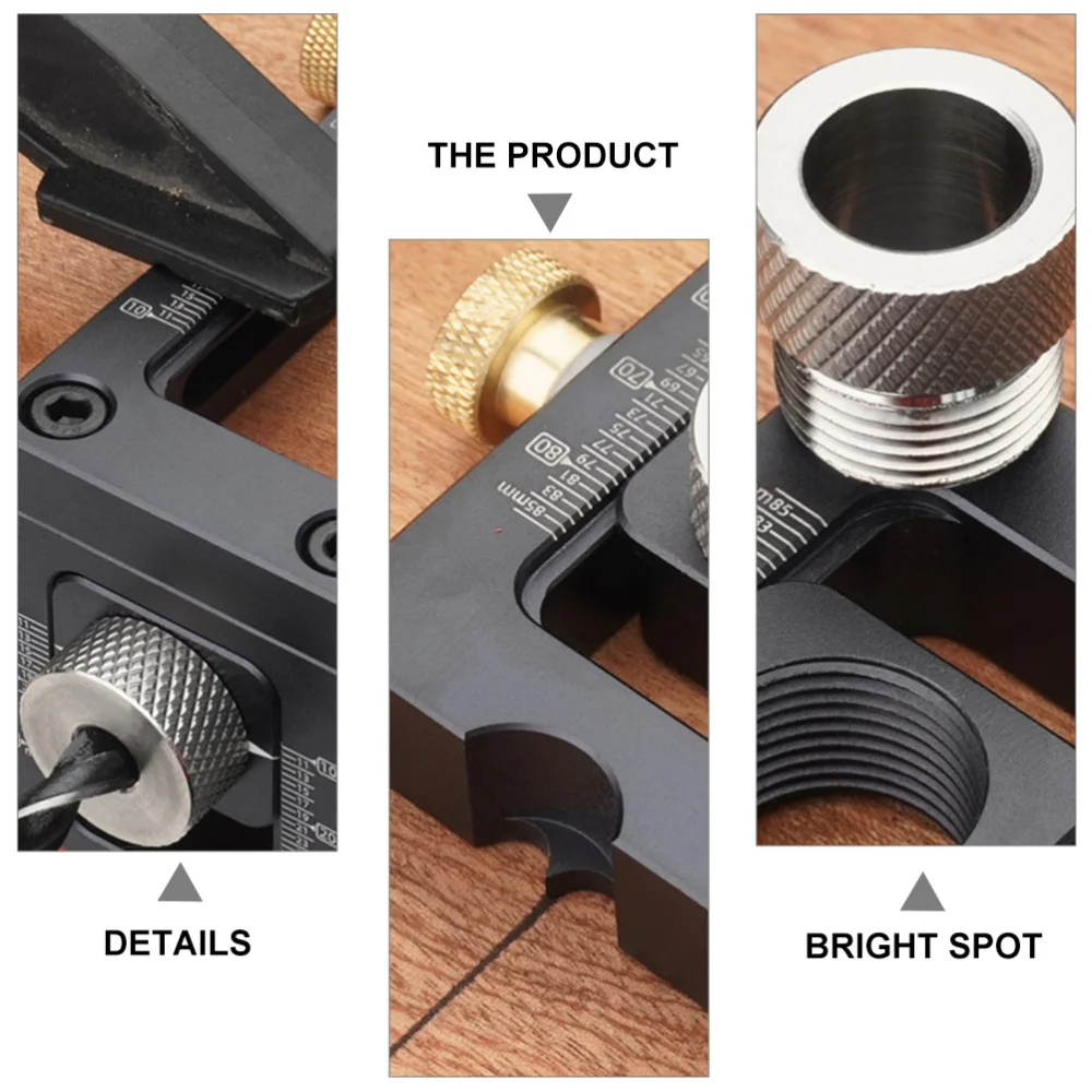 

1 Set of 13 Pcs Woodworking Hole Puncher Hole Locator Wood Working Tool
