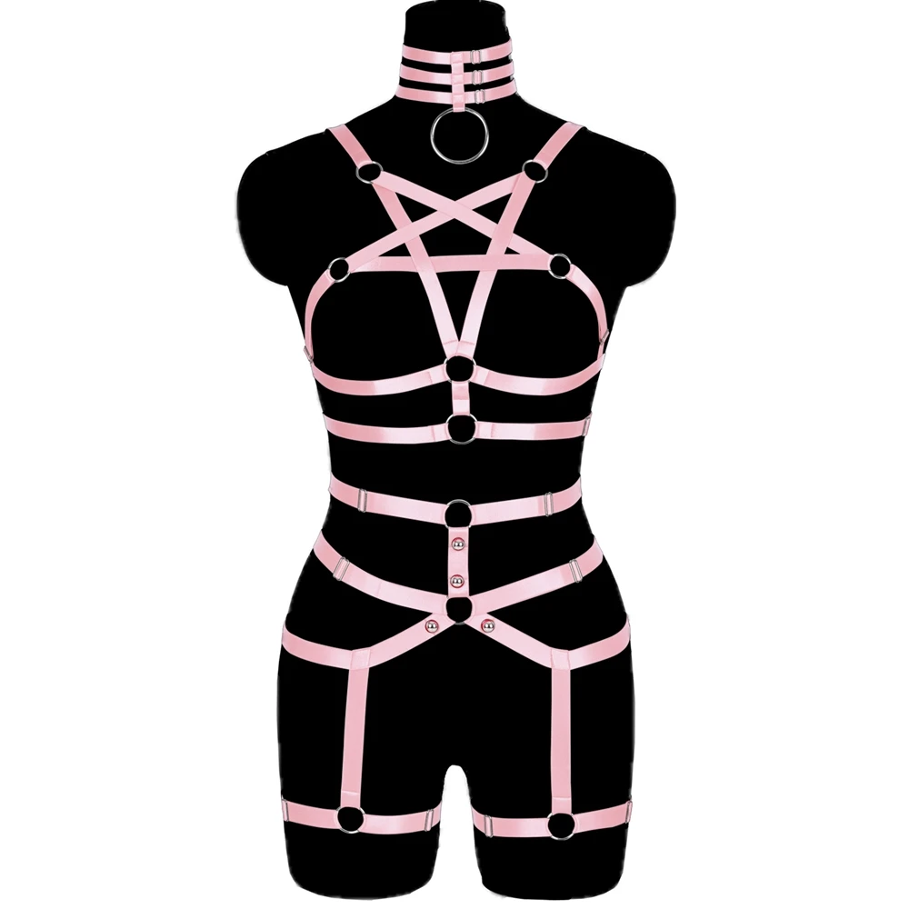 

Женский Комплект эротического нижнего белья розового цвета