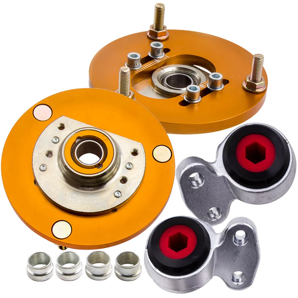 Верхний крепление развал пластины и Управление Руку Набор втулок для BMW E46