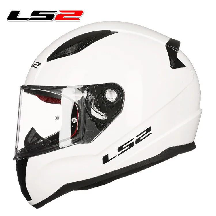 Белый LS2 Быстрый Шлем DEADBOLT сетка мотоциклетный шлем Capacetes de Motociclista Casco Moto FF353 - Цвет: Белый