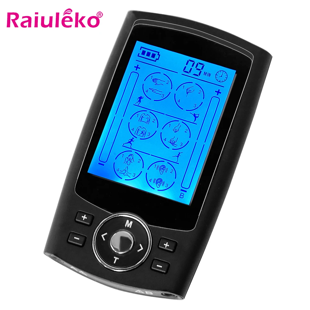 Перезаряжаемый Электрический аппарат для облегчения боли 16 режимов переносной