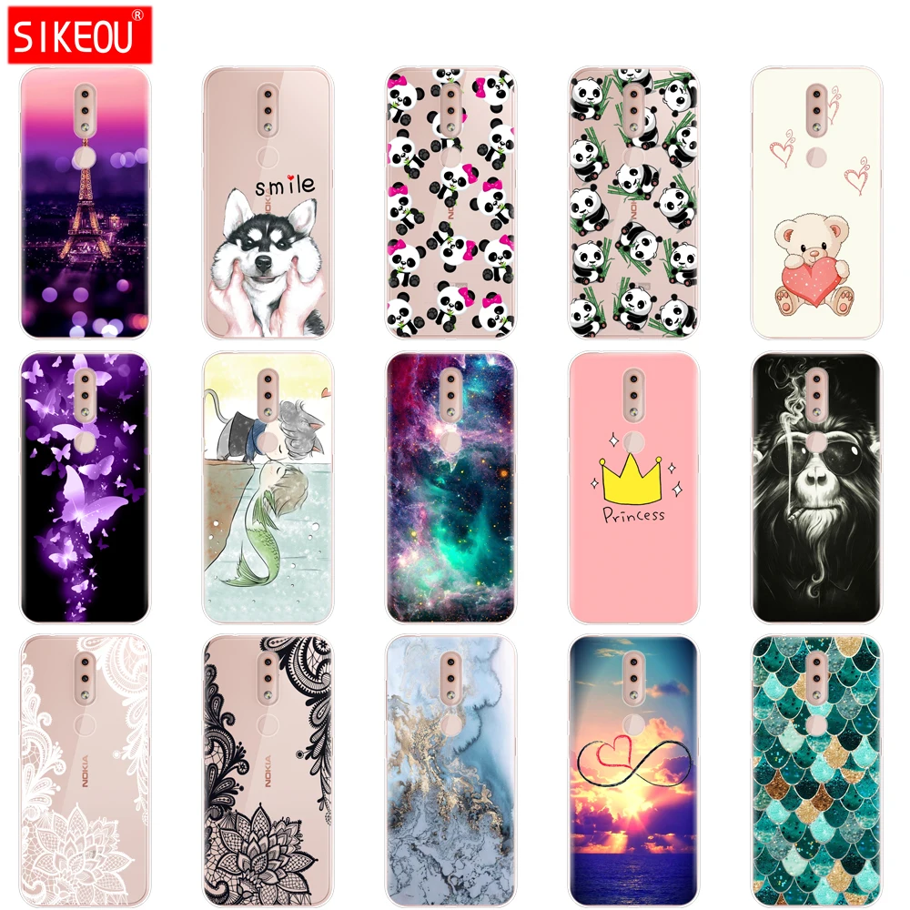 Для Nokia 4 2 чехол задняя крышка силиконовый бампер для TA 1157 1150 1133 1149 1152 etui coque