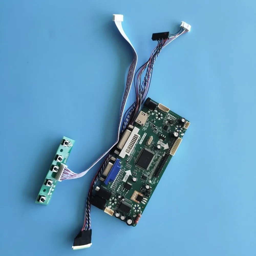 Комплект для B156XW03 V2 1366X768 DVI аудиопанель экран ЖК светодиодный контроллер плата
