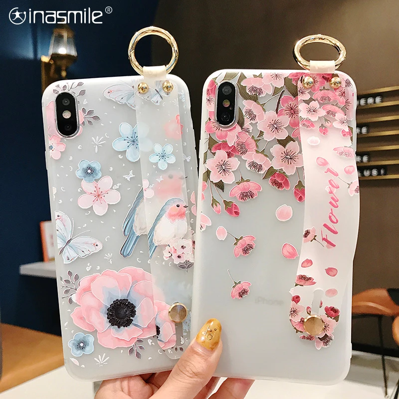 Чехол для телефона с ремешком на запястье Huawei P30 P20 Pro lite P10 plus Mate 10 20 30 Nova 4 3 3i 2s 3e 4e