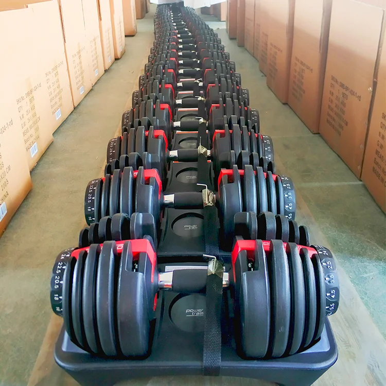 

90lb /40kgs Adjustable Dumbbells for GYM Equipment Dumbbells for Fitness Equipment 40kgs Adjustable Dumbbells Set