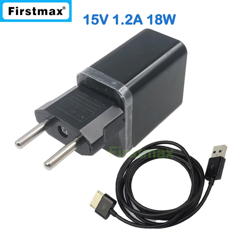 

15V 1.2A 18W AC Wall adapter power supply for Asus VivoTab RT TF600 TF600T TF600TD TF600TL TF701T TF810 TF810C EU plug charger