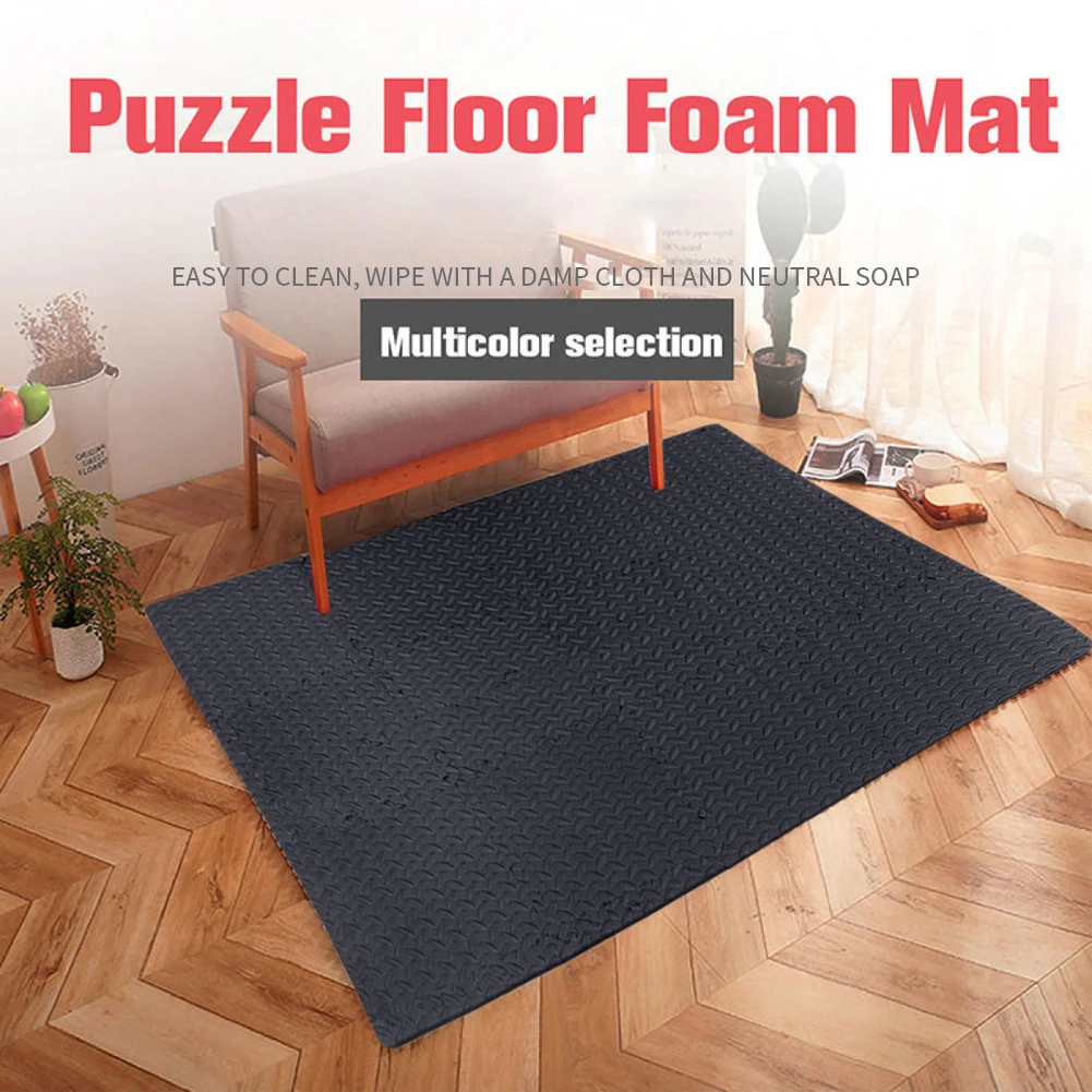 12pcs Gym Flooring Mats Puzzle Exercise Durable EVA Foam Interlocking Tiles For Home Workout | Спорт и развлечения