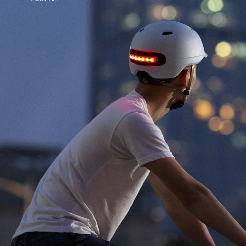 Smart4u Intelligent Bike Helmet Cycling Helmets For Men Women LED Light 3 Modes PC Integrally Molded Mountain Road | Спорт и
