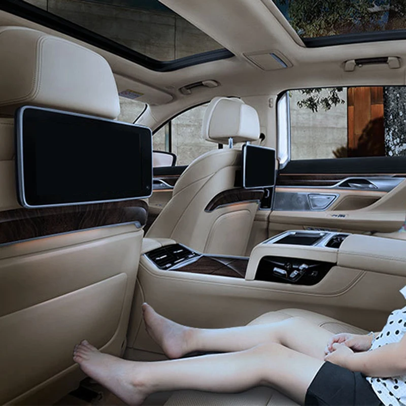 Автомобильный DVD-плеер с монитором на подголовник Android 8 1 для BMW X5 (F15) X6 2014