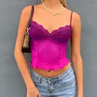 Y2k Топ Unif кружевной Готический Топ Harajuku летние топы с открытой спиной лоскутный сетчатый топ винтажный сексуальный корсет для E-Girl топы Y2k одежда