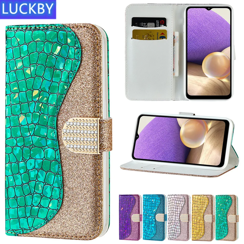 

Luxury Note 20 10 Pro Leather Case For Samsung Galaxy S21 S20 Ultra S10 S9 S8 Plus S7 S6 Edge S20FE S10E Wallet Flip Phone Cover