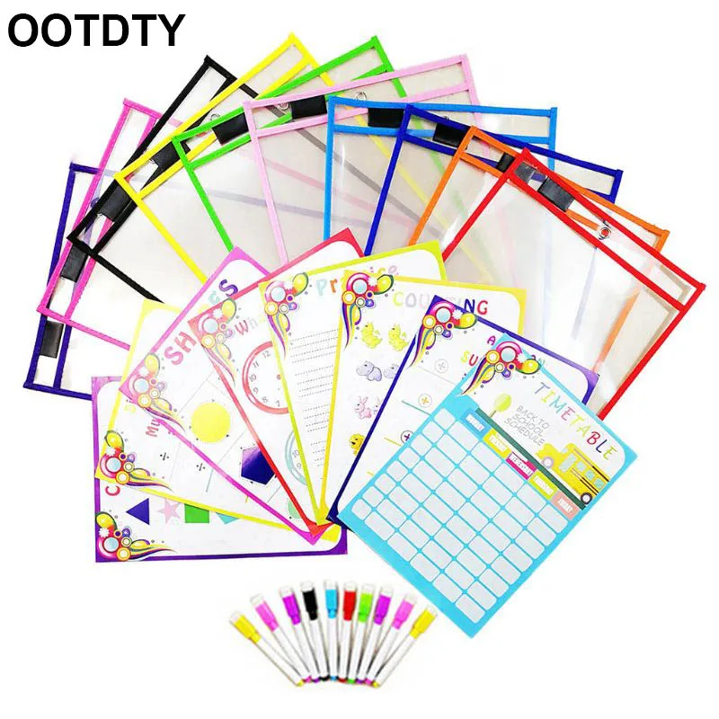 20 шт головоломки игрушки сухой мешок кисти можно повторно использовать ПВХ