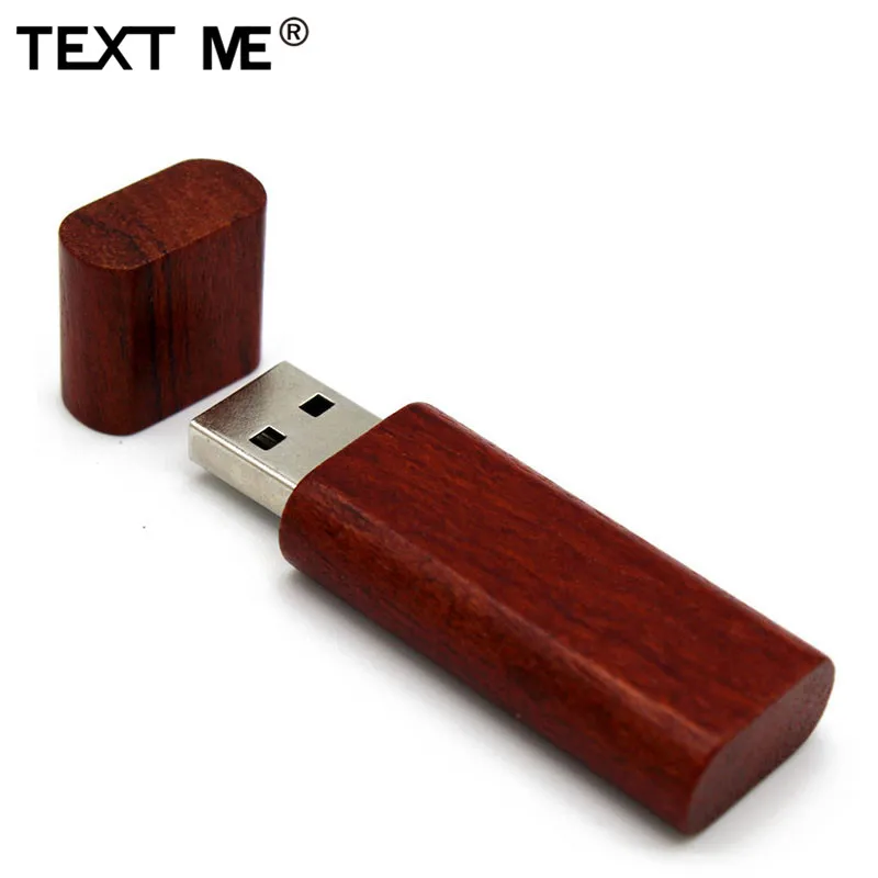 Usb флеш-накопитель с логотипом бамбукового ореха 4 ГБ 8 16 32 64 usb 2 0 5 цветов на заказ