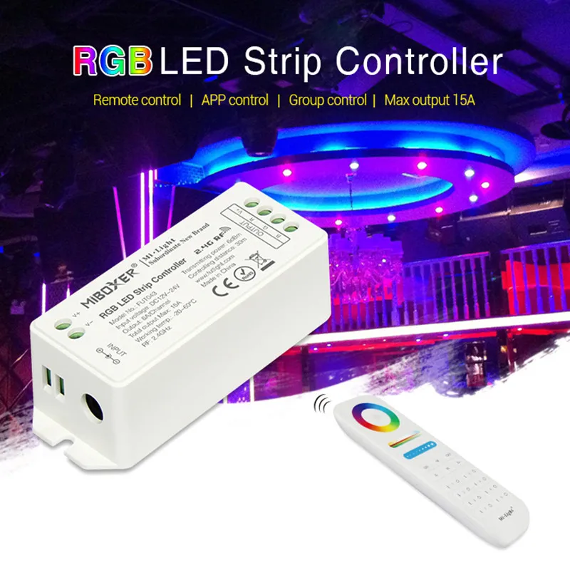 Смарт контроллер для светодиодных лент Mi Boxer RGB RGBW + CCT FUT043 FUT044 FUT045 FUT043A FUT044A FUT045A 12 в
