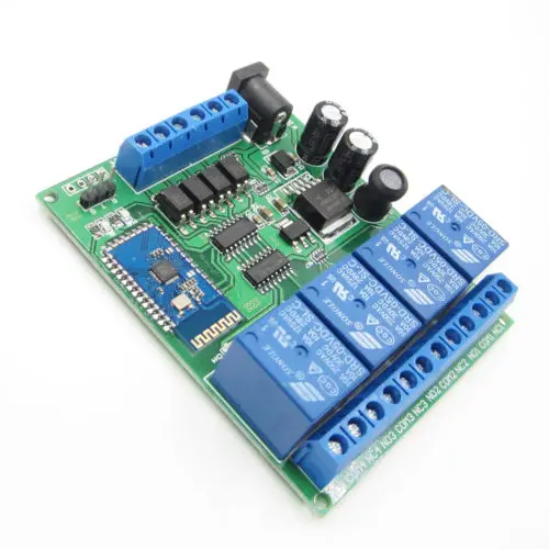 5-24V 4 CH Bluetooth Relay Module Remote Switch for Android Mobile DIY DC | Электроника